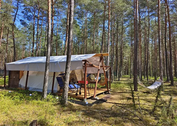 Zew Natury Luksusowy namiot *